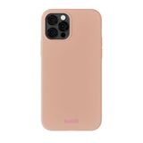 iPhone 12 / 12 Pro Holdit Soft Touch Silicone Case - Bare Pink