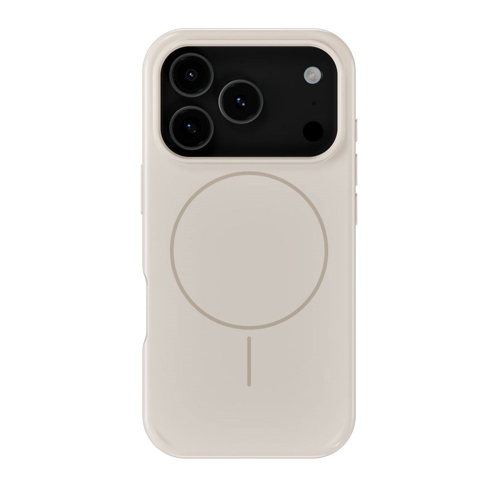 iPhone 17 Pro Holdit Mono Case - MagSafe Compatible - Light Beige / Beige