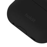 Apple AirPods Pro (1st & 2nd Gen.) Holdit Silicone Case with Carabiner - Black