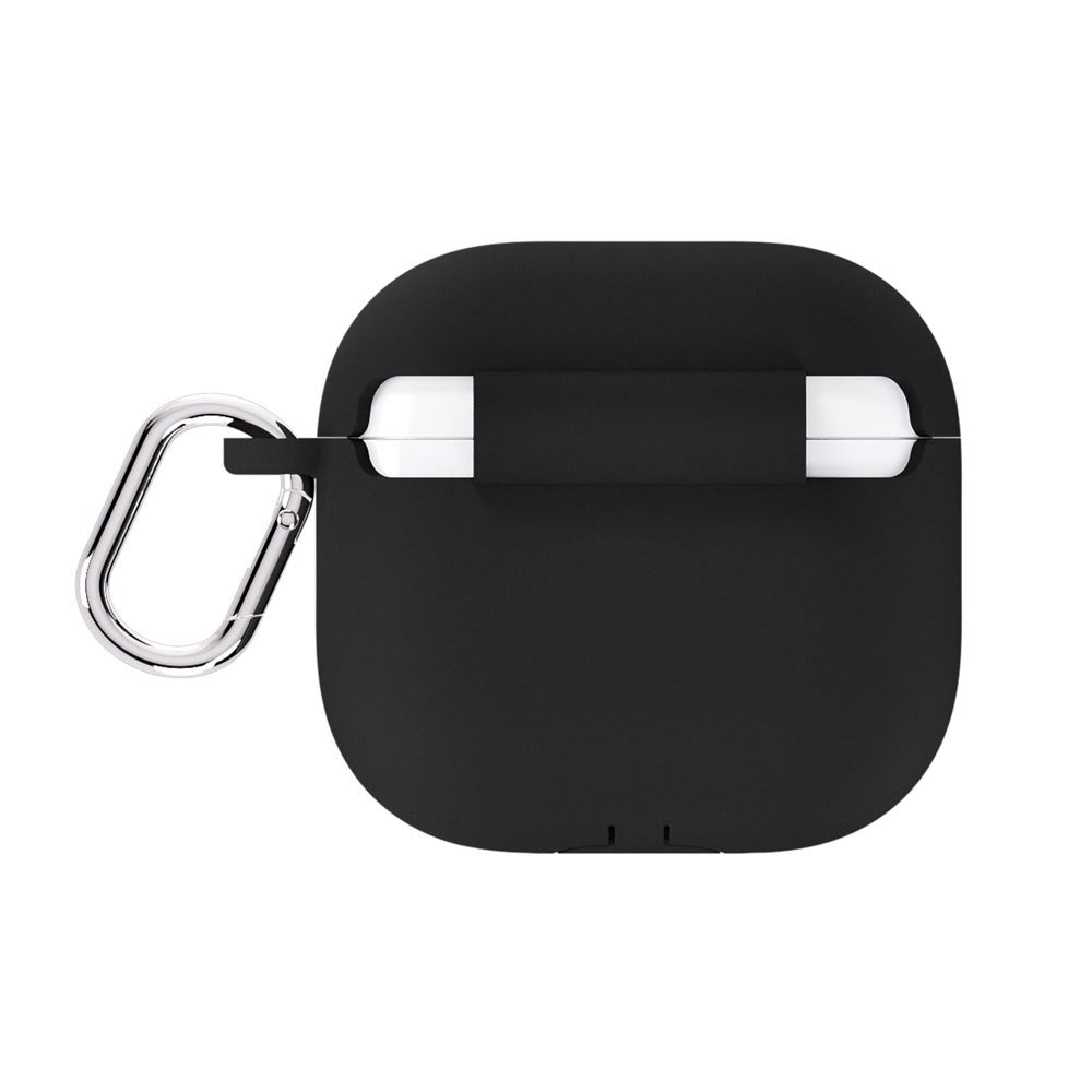 Apple AirPods (4th Gen.) Holdit Silicone Case with Carabiner - Black