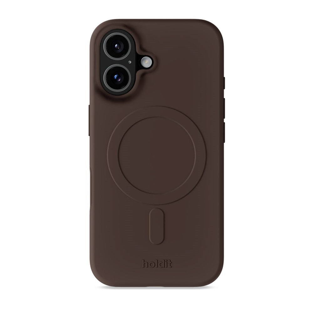 iPhone 17 Holdit Soft MagSafe Case - Chocolate