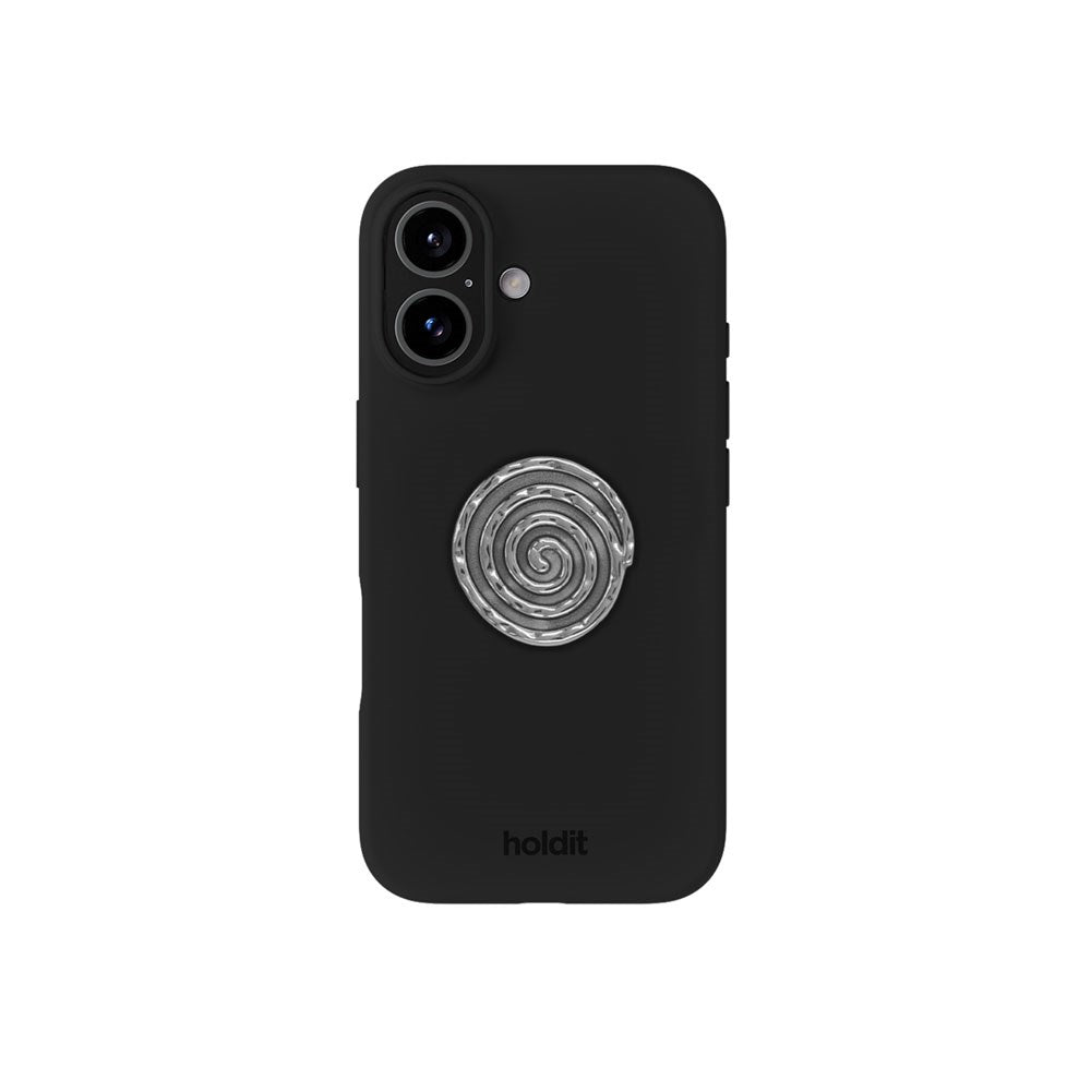 Holdit Stainless Steel Metal Sticker - Swirl