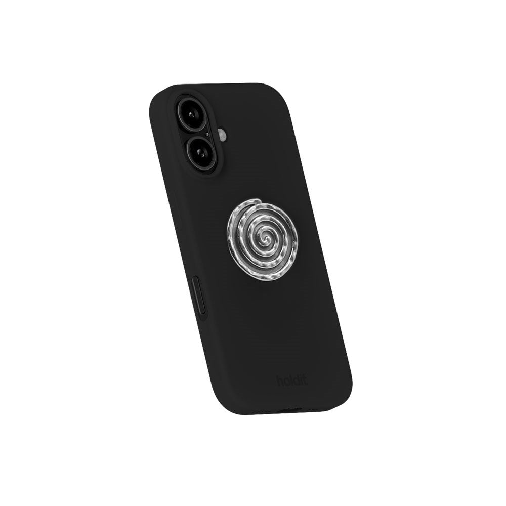 Holdit Stainless Steel Metal Sticker - Swirl