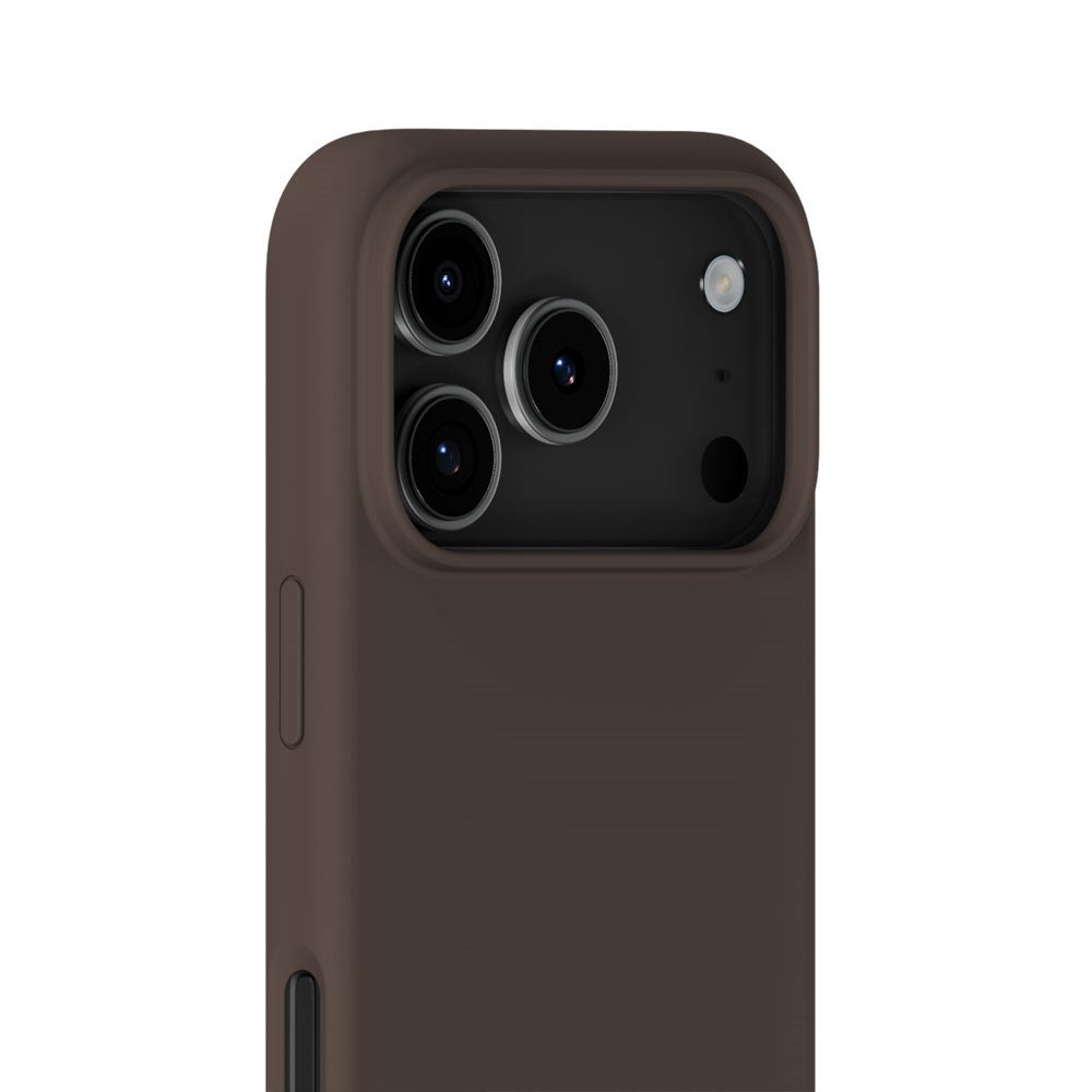 iPhone 18 Pro / 17 Pro Holdit Soft Touch Silicone Case - Chocolate