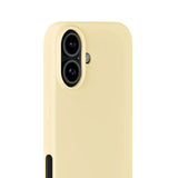 iPhone 16 Holdit Soft Touch Silicone Case - Butter Yellow