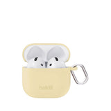 Apple AirPods (5. & 4. Gen.) Holdit Silicone Case with Carabiner - Butter Yellow