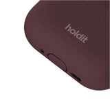 Apple AirPods Pro (3rd Gen.) Holdit Silicone Case with Carabiner - Bordeaux