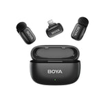 BOYA 15 Mini Wireless Microphone with Lightning - Black