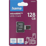 HAMA Micro SDXC Card incl. SD-Adapter 100MB/s - 128GB