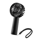 Spigen A905 Mini Portable Handheld Fan with Strap - Black