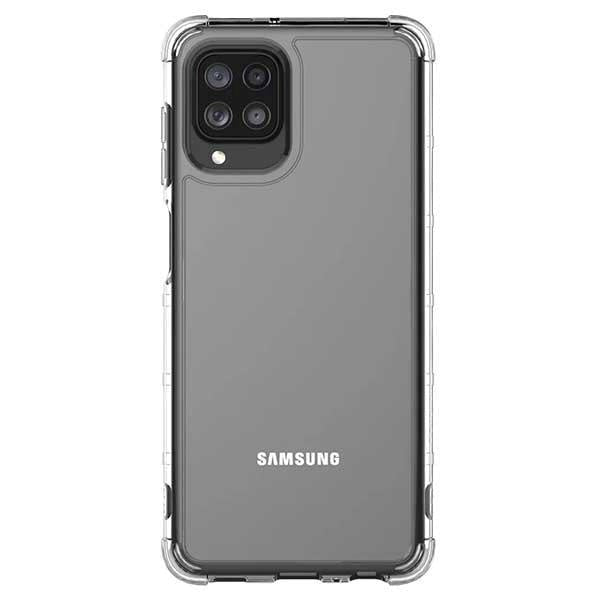 Samsung Galaxy M22 / M32 Flexible Plastic Back Case - Transparent