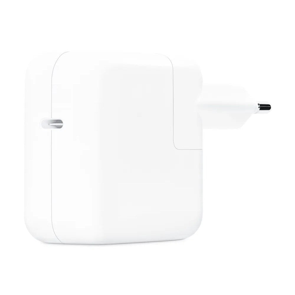 Original Apple Wall Charger 30W with USB-C - White