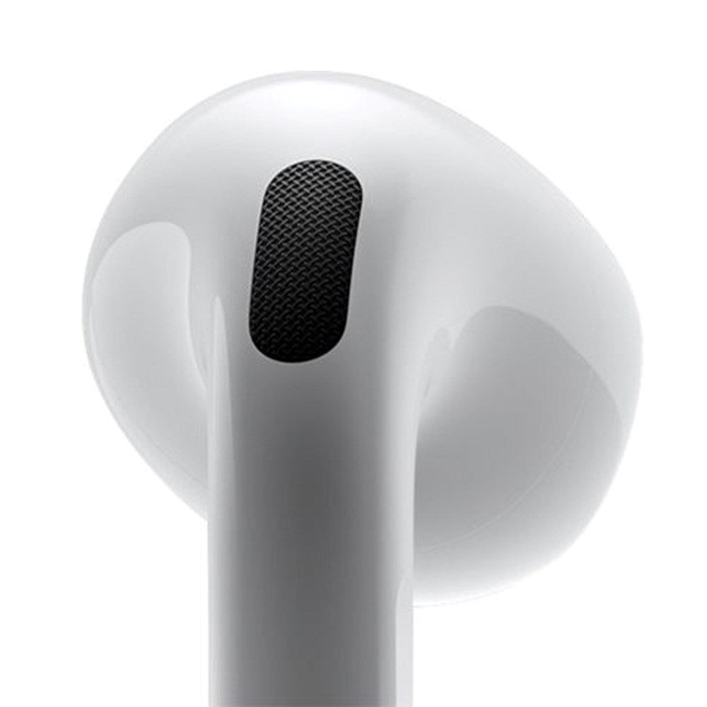 Apple AirPods 4 with Active Noise Cancellation In-Ear Headset with Wireless Charging Case - White