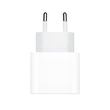 Original Apple PD (Power Delivery) 20W Wall Charger w. USB-C - White (MD3J4ZM/A)
