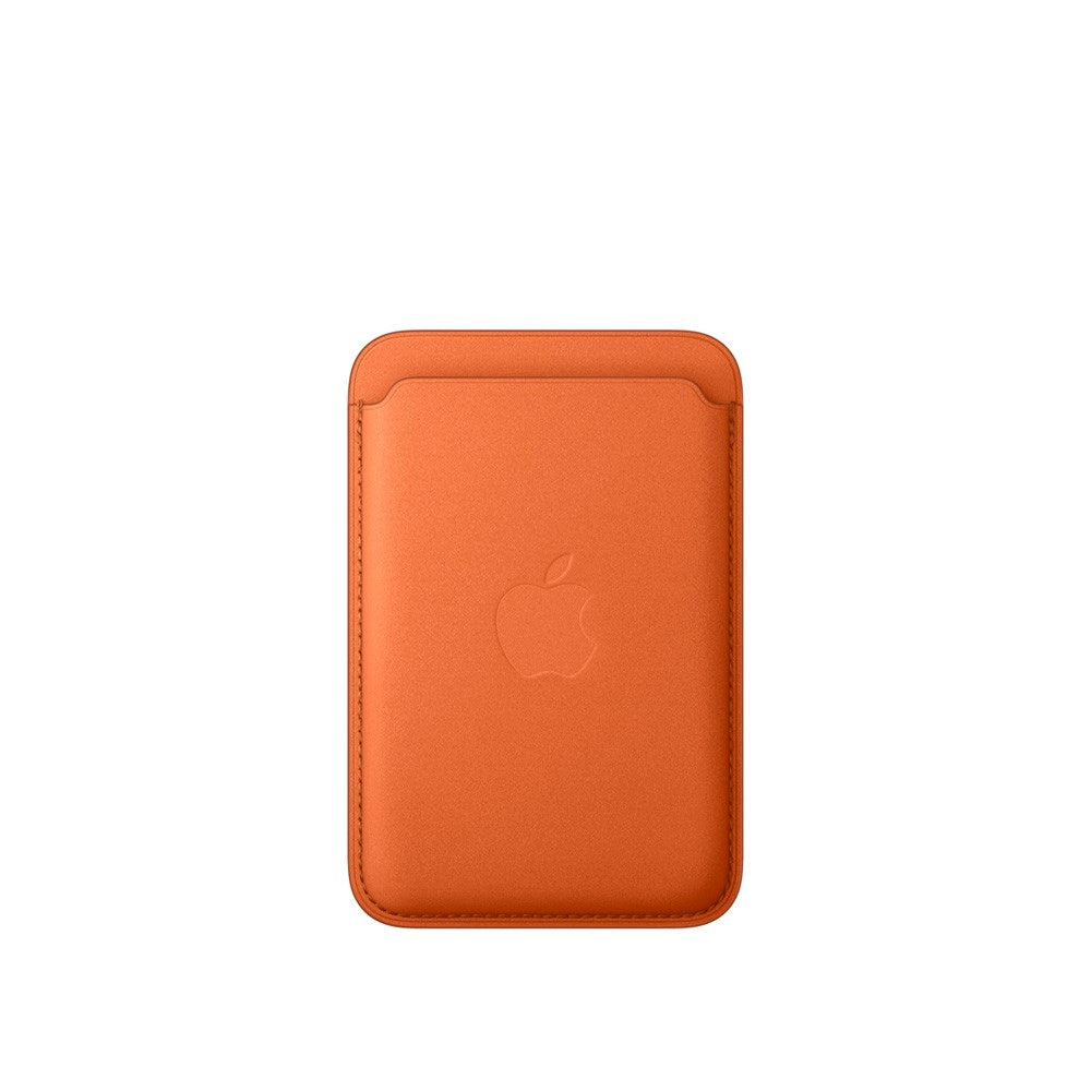 Original Apple FineWoven Wallet - MagSafe Compatible - Fox Orange (MGH64ZM/A)
