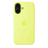 Original Apple iPhone 17 Silicone Case - MagSafe Compatible - Neon Yellow (MGEV4ZM/A)