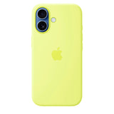 Original Apple iPhone 17 Silicone Case - MagSafe Compatible - Neon Yellow (MGEV4ZM/A)