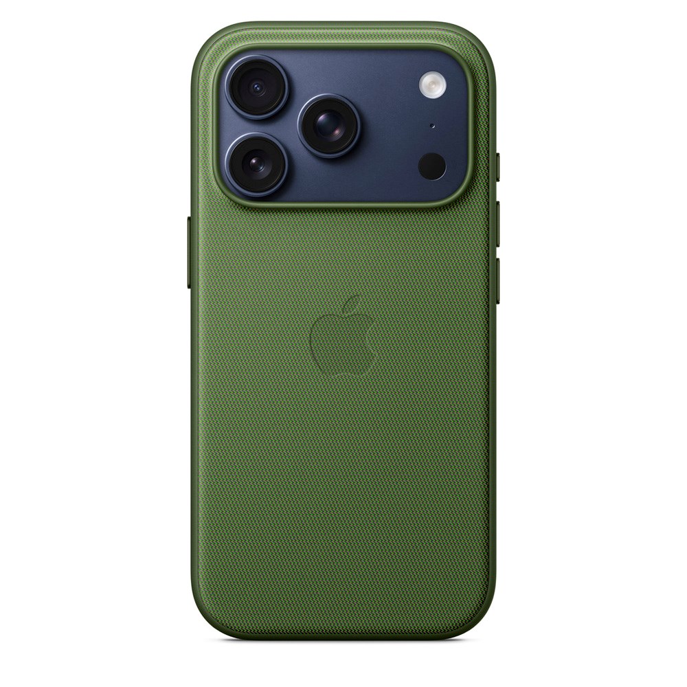 Original Apple iPhone 17 Pro TechWoven Case - MagSafe Compatible - Green (MGF74ZM/A)