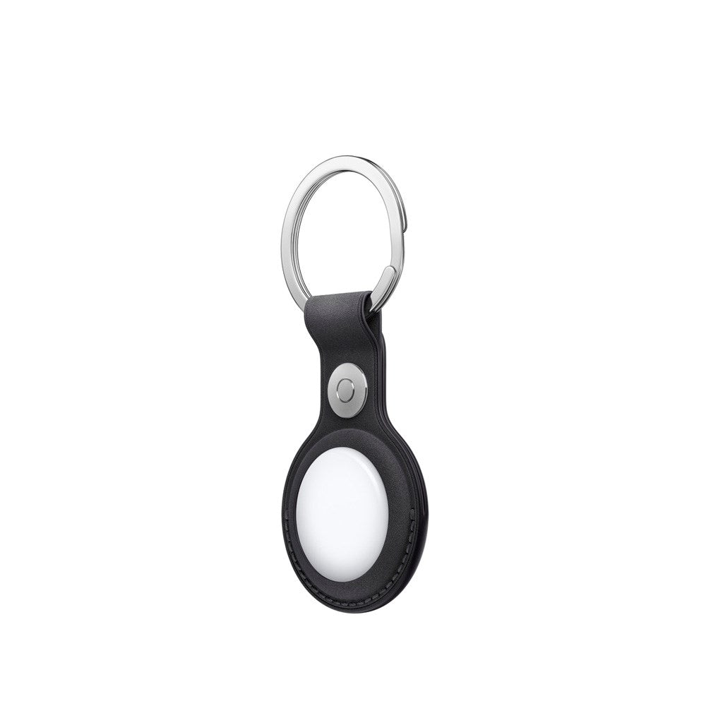 Original Apple AirTag FineWoven Key Ring - Black (MGG24ZM/A)