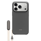 Beats iPhone 17 Pro Case with Strap - MagSafe Compatible - Granite Gray