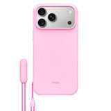Beats iPhone 17 Pro Max Case with Strap - MagSafe Compatible - Pebble Pink