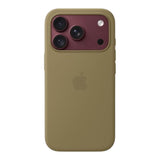 Original Apple iPhone 18 Pro Silicone Case - MagSafe Compatible - Olive (MK8V4ZM/A)