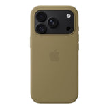 Original Apple iPhone 18 Pro Silicone Case - MagSafe Compatible - Olive (MK8V4ZM/A)