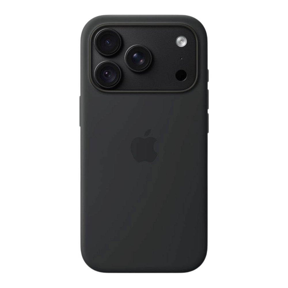 Original Apple iPhone 18 Pro Silicone Case - MagSafe Compatible - Black (MK8Y4ZM/A)