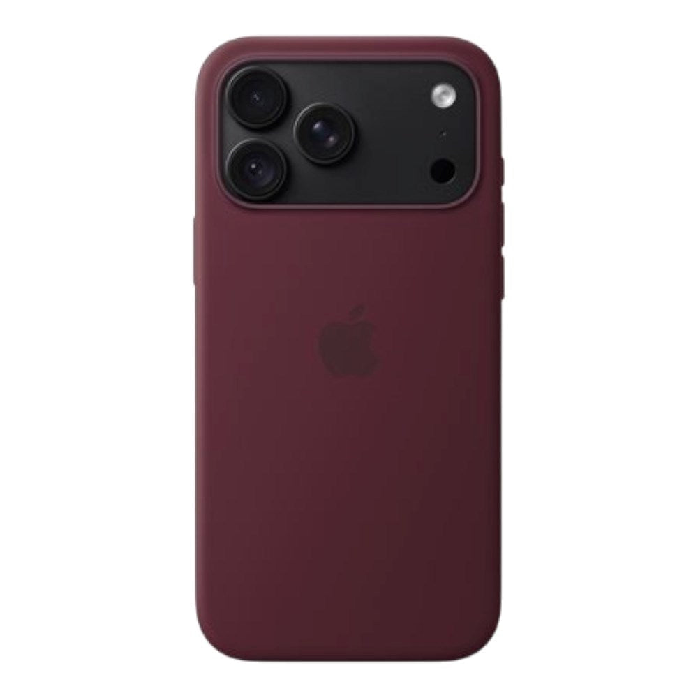 Original Apple iPhone 18 Pro Max Silicone Case - MagSafe Compatible - Burgundy (MK914ZM/A)