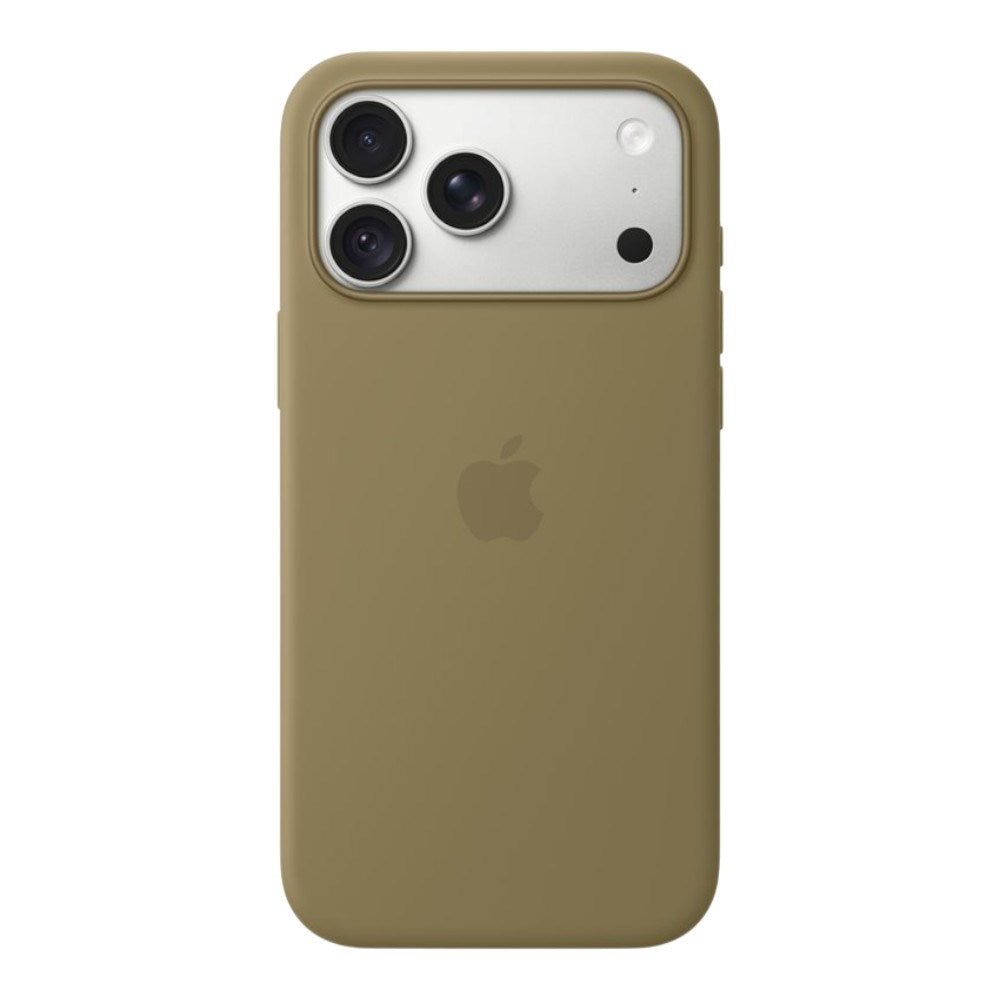 Original Apple iPhone 18 Pro Max Silicone Case - MagSafe Compatible - Olive (MK924ZM/A)