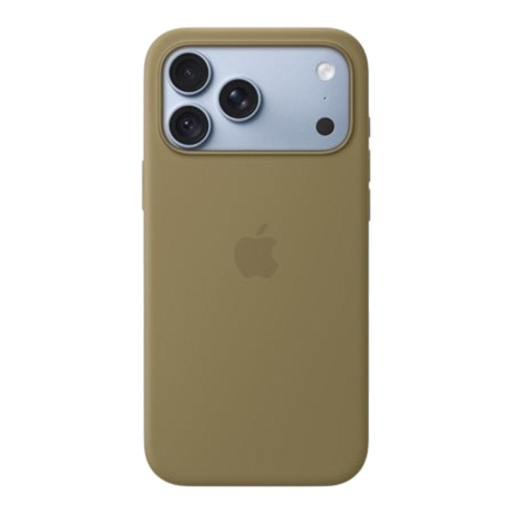 Original Apple iPhone 18 Pro Max Silicone Case - MagSafe Compatible - Olive (MK924ZM/A)