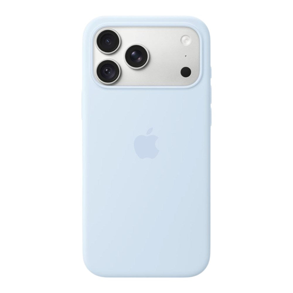 Original Apple iPhone 18 Pro Max Silicone Case - MagSafe Compatible - Crisp Blue (MK934ZM/A)