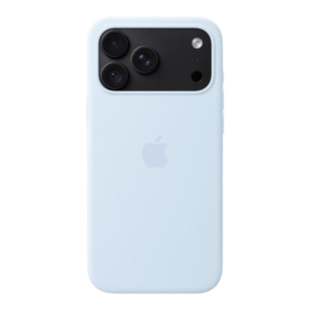 Original Apple iPhone 18 Pro Max Silicone Case - MagSafe Compatible - Crisp Blue (MK934ZM/A)