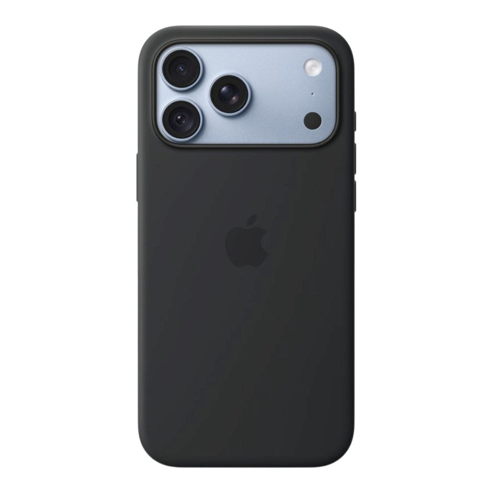 Original Apple iPhone 18 Pro Max Silicone Case - MagSafe Compatible - Black (MK954ZM/A)