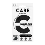 CARE by PanzerGlass Samsung Galaxy A55 (5G) Feature Wallet Case with Kickstand - Black