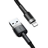 Baseus Cafule USB-A to Lightning Cable - 0.5m - Black