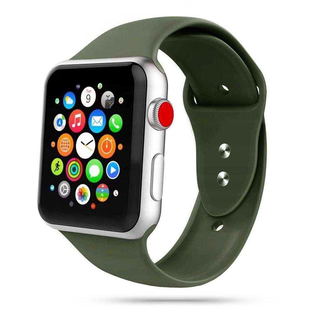 Apple Watch (38/40/SE/41/42mm) Tech-Protect Icon Band Silicone Strap - Green