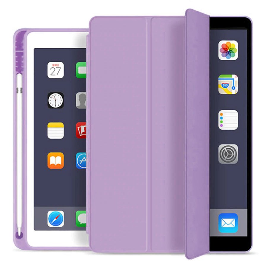 iPad Air 10.9-11" (2024-2020) Tech-Protect SC Case w. Apple Pencil Holder - Violet