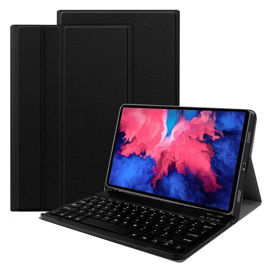 Lenovo Tab M10 Plus (3. Gen) 10.6" (TB-125F/128F) Tech-Protect Keyboard Case With Pencil Holder - English Layout - Black