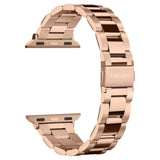 Apple Watch (38/40/SE/41/42mm) Spigen Modern Fit Band - Stainless Steel Strap incl. Pins - Rose Gold