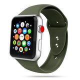 Apple Watch (42/44/SE/45/46/49mm) Tech-Protect Icon Band Silicone Strap - Green