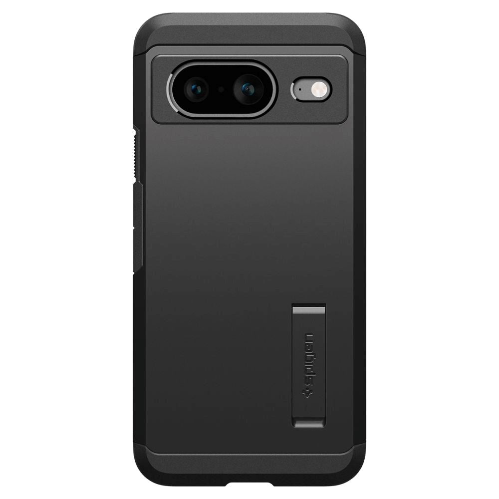 Google Pixel 8 Spigen Tough Armor Case w. Kickstand - Black