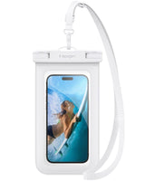 Spigen A601 Universal Waterproof Case Pouch - White / Transparent (Max. Phone: 163 x 90mm)