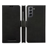 Samsung Galaxy S21+ (Plus) dbramante1928 Lynge Genuine Leather Magnet Case - Black