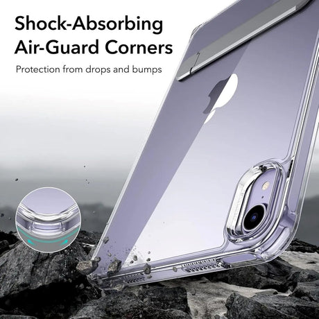 iPad Mini (2024 / 2021) ESR Hybrid Case with Kickstand - Transparent / Grey