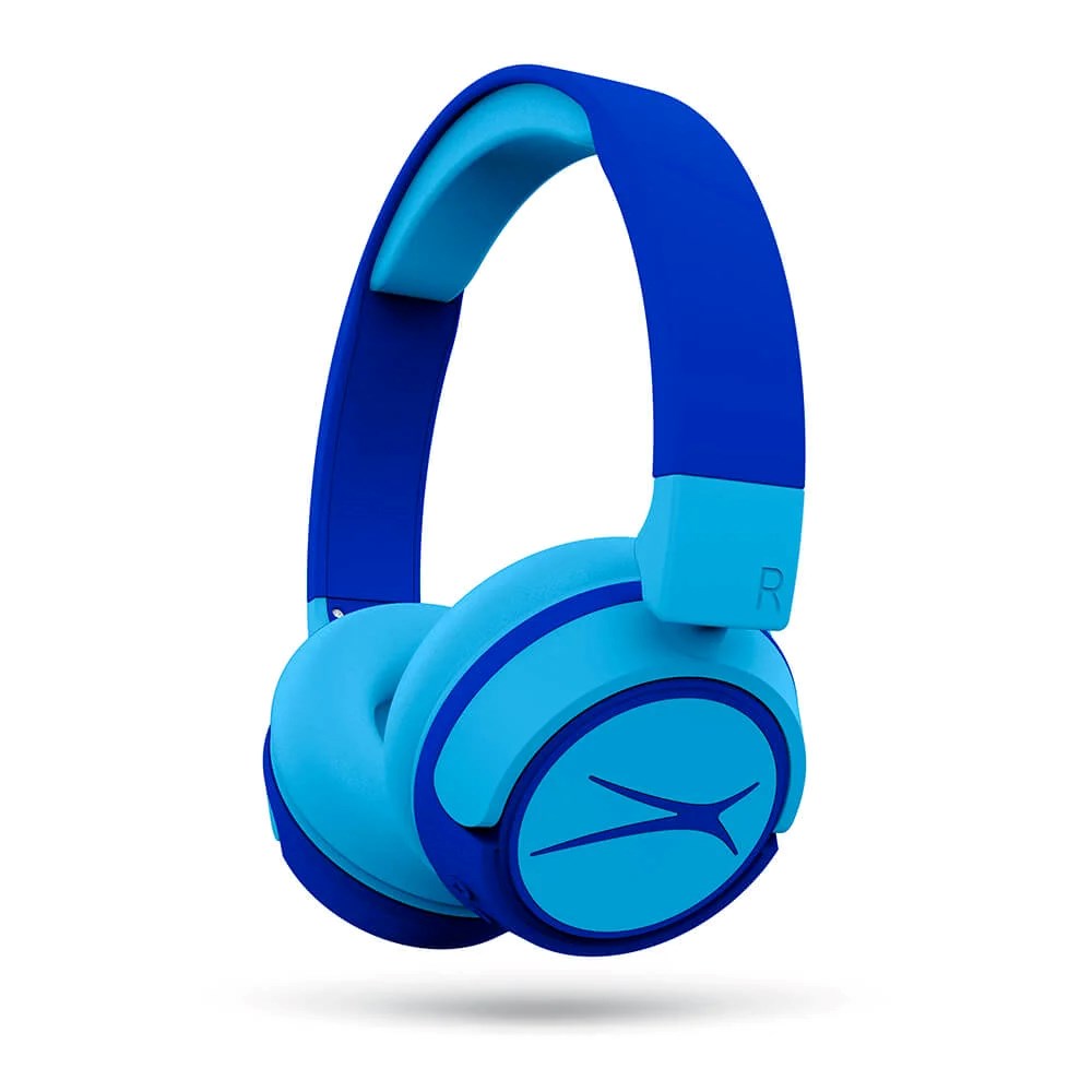 Altec Lansing 2-in-1 Headset for Kids with / without Cable - On-Ear Design - Blue