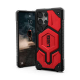 Samsung Galaxy S25 Ultra UAG MONARCH Pro Series Case - MagSafe Compatible - Red / Black