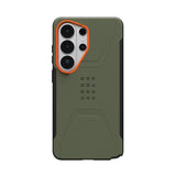 Samsung Galaxy S26 Ultra UAG Civilian Case - MagSafe Compatible - Green / Orange
