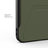 Samsung Galaxy S26 Ultra UAG Civilian Case - MagSafe Compatible - Green / Orange