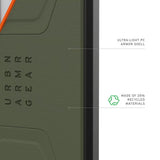 Samsung Galaxy S26 Ultra UAG Civilian Case - MagSafe Compatible - Green / Orange